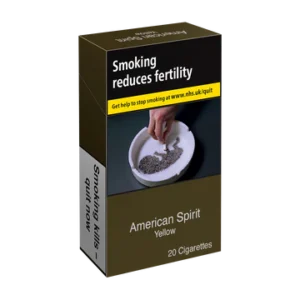 American Spirit Cigarettes -Yellow King Size  20 Cigarettes