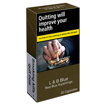 L&B Blue Real Blue Superkings - 20 Cigarettes