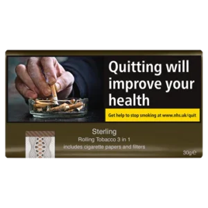 Sterling Hand Rolling Tobacco - 3 in 1 30g Pouch