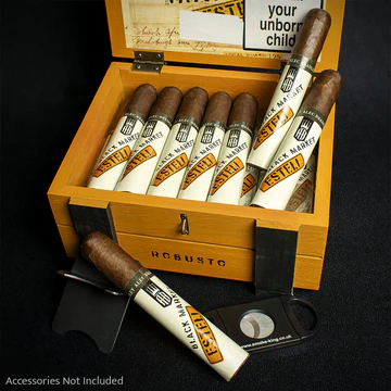 Alec Bradley Black Market Esteli Nicaragua Robusto Cigars - Box of 24
