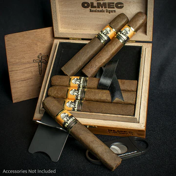 Foundation Cigars Olmec Claro Nicaraguan Robusto Cigars - Box of 12